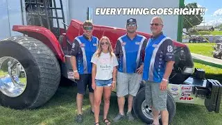 A Successful Night of Tractor Pulling