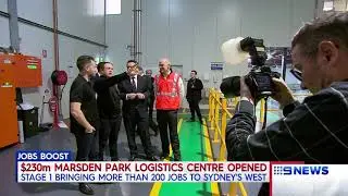 New service and distribution centre Marsden Park, Sydney