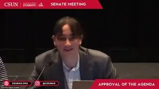 Senate Meeting - Monday September 9th