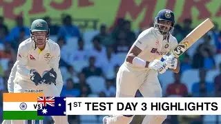 India vs Australia 1st Test Day 3 Highlights 2023 | IND vs AUS 2023 | IND vs AUS TEST 2023