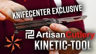 KnifeCenter Exclusive ArtisanCutlery Kinetic-Tool Butterfly Knife Trainer Only at KnifeCenter.com