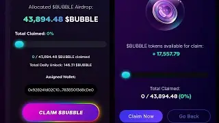 HOW TO CLAIM BUBBLE AIRDROP
