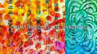 Creating Collage Paper Part 5