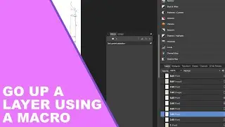 Affinity Photo - Go Up a Layer using Macro