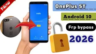 OnePlus 5T FRP Bypass 2026 | Google Account Unlock Without PC 🔓