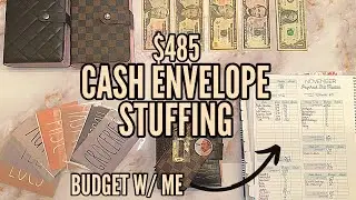 CASH ENVELOPE + SINKING FUNDS STUFFING| LOW INCOME BUDGET WITH ME| CASH STUFFING| TAYLORBUDGETS