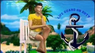 Life Guard on Duty | Summer Vibes 1 | Sims 4 || CAS