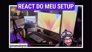 REAGINDO: ele tá julgando meu setup