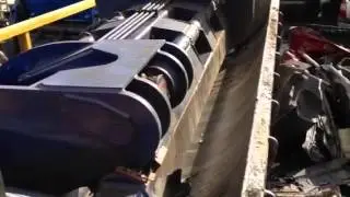 BMW GOES IN THE CRUSHER
