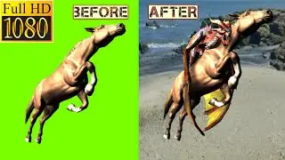 Horse running template green screen video/Horse racing video /  horse video/2022 green screen video