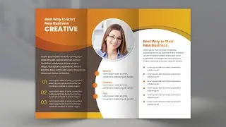 Corporate Trifold Brochure Design - Photoshop Tutorial