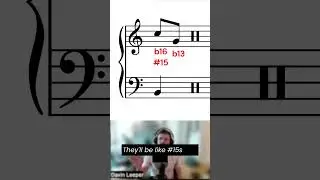 Why Yoshimatsu doesn’t use key signatures #musictheory  #yoshimatsu #superlydian #pandiatonicism