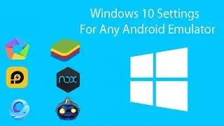 Windows 10 Settings For android Emulator In Urdu