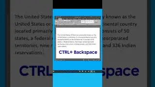 The QUICKEST way to Delete Texts in MS Word