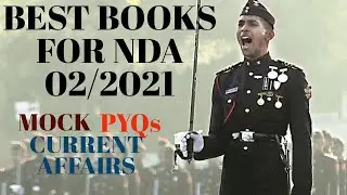 Best Books For NDA 1 2022|Booklist For NDA Exam| NDA Books for Preparation 2022 |NDA Books for Girls