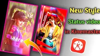 🔥Full Screen WhatsApp status kaise banaye | How to create trending status video in Kinemaster
