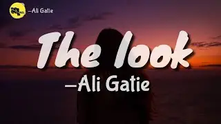 Ali Gatie- The look (Acoustic) [lyrics video]