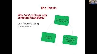 The Power of the Narrative in Corporate Lawmaking: 3CL Lecture