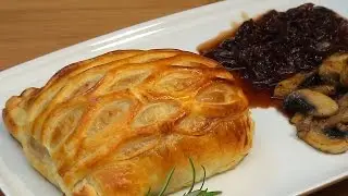Solomillo Wellington con salsa de vinos - Recetas de cocina, paso a paso. Loli Domínguez
