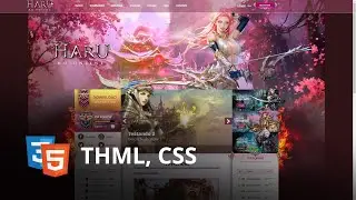 Haru Mu Game Website Template