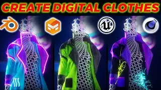 From START to FINISH | Create Digital Clothes - Pt.5 | Create Clothes Clo3D / Marvelous Designer