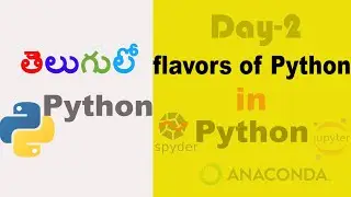 Flavors of Python || DevOps Python || Python Flavors || Python in Telegu || Telugu Python in Telegu.