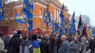 14.10.2013.Марш на честь 71-лiття УПА. Частина 3.
