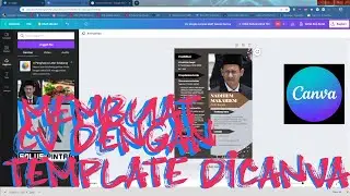 MEMBUAT CV CURRICULUM VITAE DENGAN TEMPLATE CANVA | SolusiPintar