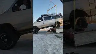 Ford Econoline разгрузка
