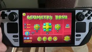 Geometry Dash on Steam Deck! || Change of Scene
