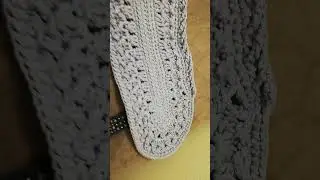 Пробую вязать ковёр по схеме из ютюба. И вот что получаеться.