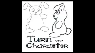 how to turn a character