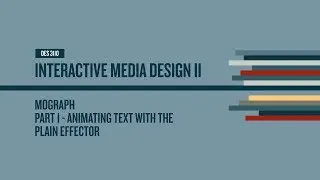 Animating Text with the MoGraph Plain Effector in Cinema 4D Lite