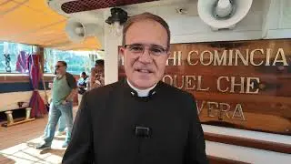 Dichiarazioni del Comandante e del Cappellano Militare su Nave Vespucci Chiesa Giubilare