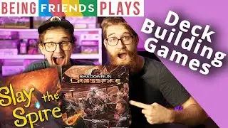 Incredible Deck Building Games! | ShadowRun Crossfire and Slay the Spire