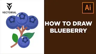 How to Draw a Blueberry in Adobe Illustrator