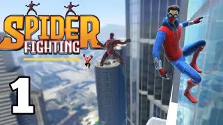SPIDER FIGHTING HERO GAME . Open World// (Android ios) PART 1