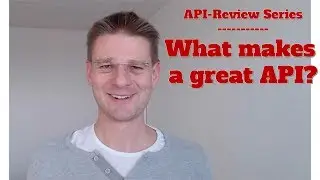 API-Review: What makes a good API?