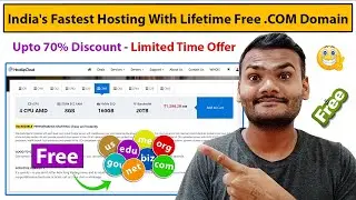 Loot Offer | India's Fastest Web Hosting With Lifetime Free .COM | Upto 70% Discount | 2022