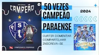 PAYSANDU TODOS OS JOGOS CAMPEÃO PARAENSE 2024