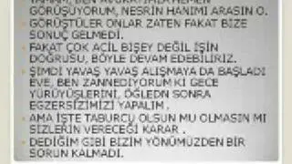 Org. Şener Eruygur'un eşi Mukaddes Eruygur'un şok ses kaydı:12. ve 14. mahkemeler bizden