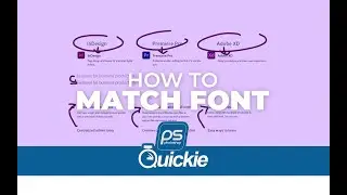 How to Match Font using Image in Photoshop 2022 - Photoshop Quickie