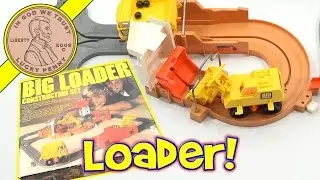 Big Loader Construction Set Video Review, Clean-Up & Set-Up - Vintage Tomy Toys!