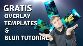 Kostenloses Blur BRB Overlay (Tutorial) + 14 Gratis Templates✅ - Streamer 1x1