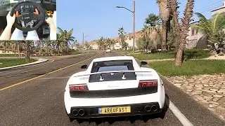1000HP Lamborghini Gallardo - Forza Horizon 5 | Fanatec CSL DD