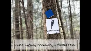 #ruthiliciousTravels || Snowshoeing in Pineland Farms