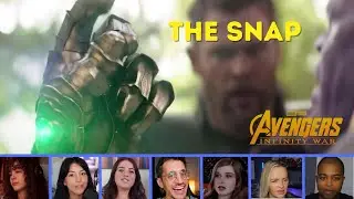 Reactors Reacting to THANOS and THE SNAP | Avengers Infinity War