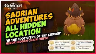 Saurian Adventures! In the Footsteps of the chosen [Hidden World Quests location] 5.0 Genshin Impact
