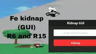 Roblox Fe Script Showcase | kidnap GUI | Fluxus and Hydrogen and Delta