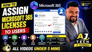 How to Assign Microsoft 365 Licenses to Users
